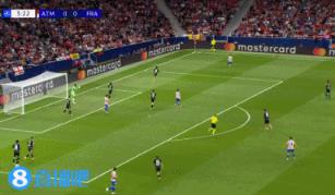  4分钟领先！拉斯帕多里破门，马竞1-0领先法兰克福！